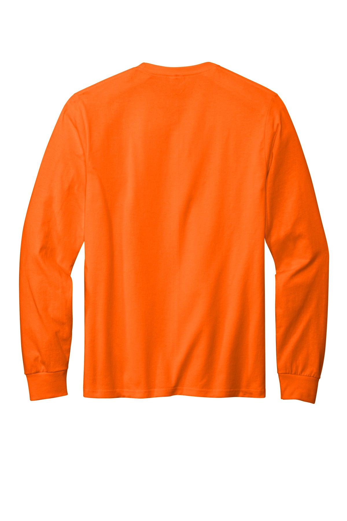Rear View of SftyOrg Volunteer Knitwear All-American Long Sleeve Tee VL100LS