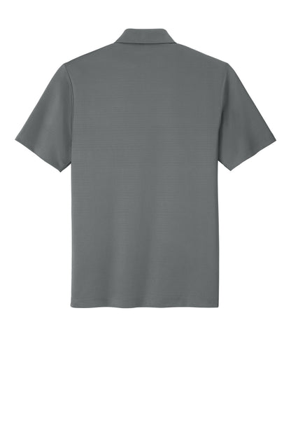Rear View of Shadow Grey Port Authority Eclipse Stretch Polo. K587