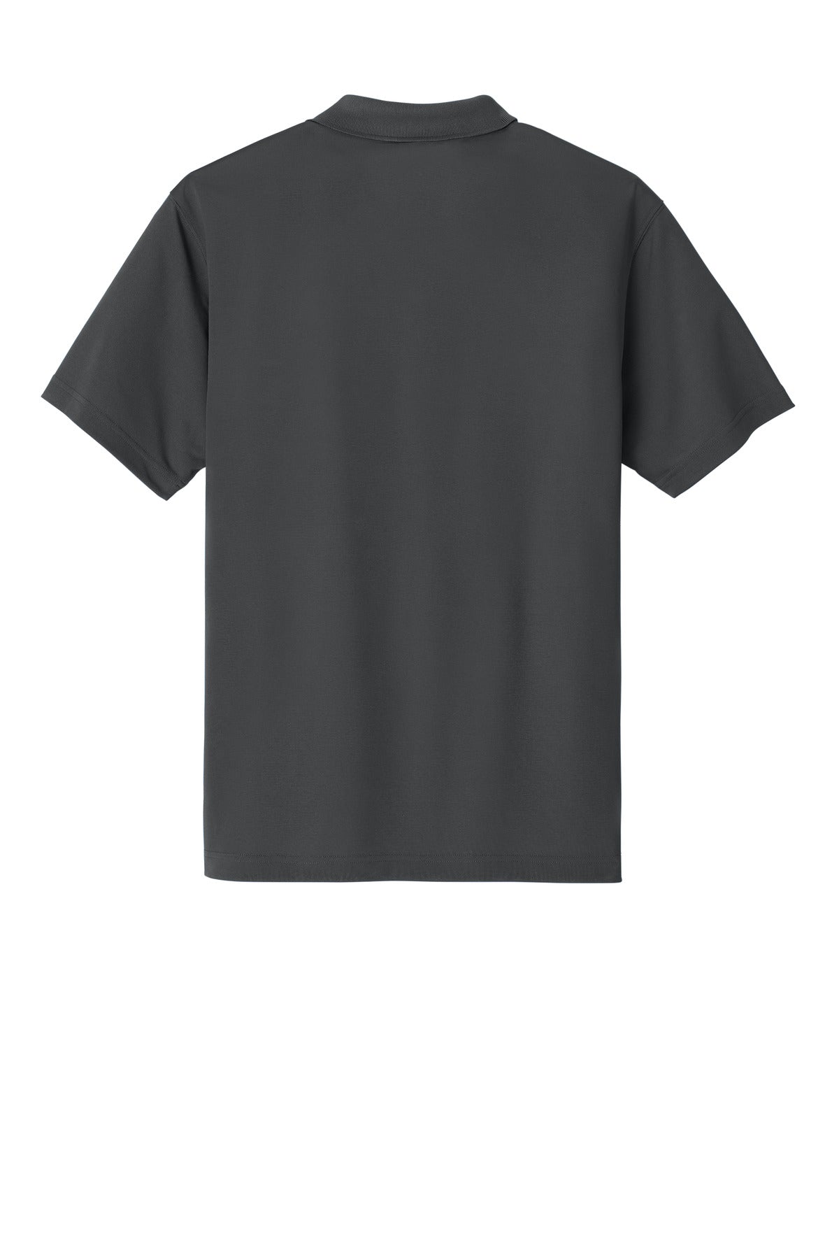 Rear View of ShadowGrey Carhartt Force Snag-Resistant Pocket Polo CT106880