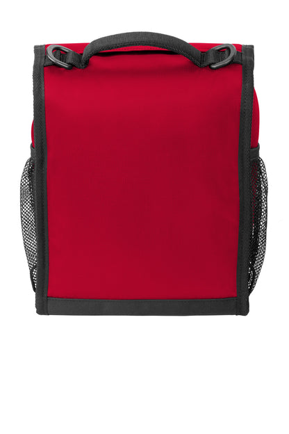 Rear View of SignalRed OGIO Sprint Lunch Cooler 96000