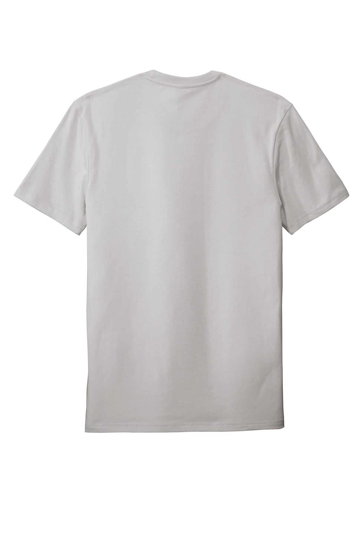 Rear View of Silver Mist District Flex Tee DT7500