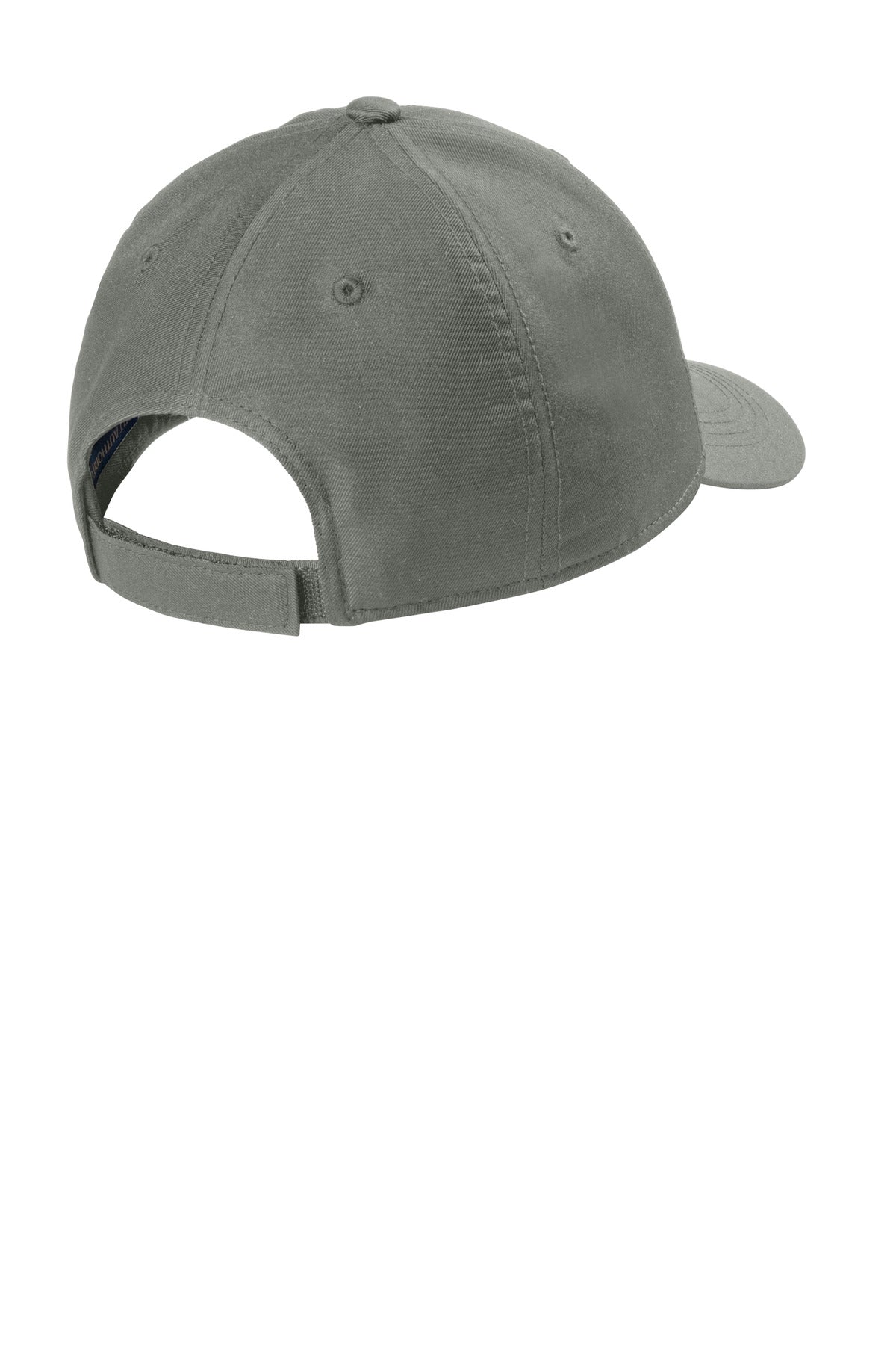 Rear View of SmokeGrey Port Authority Eco Cap C954