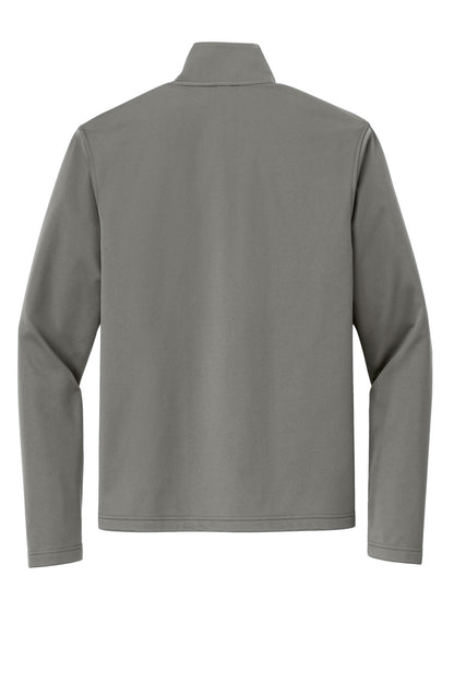Rear View of SmokeGrey Port Authority Flexshell Jacket J617