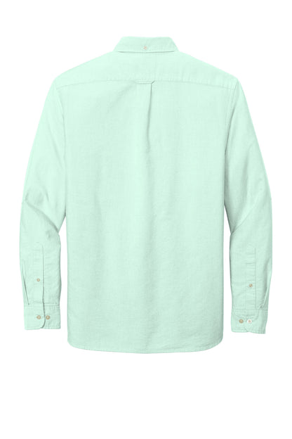 Rear View of SoftMint Brooks Brothers Casual Oxford Cloth Shirt BB18004