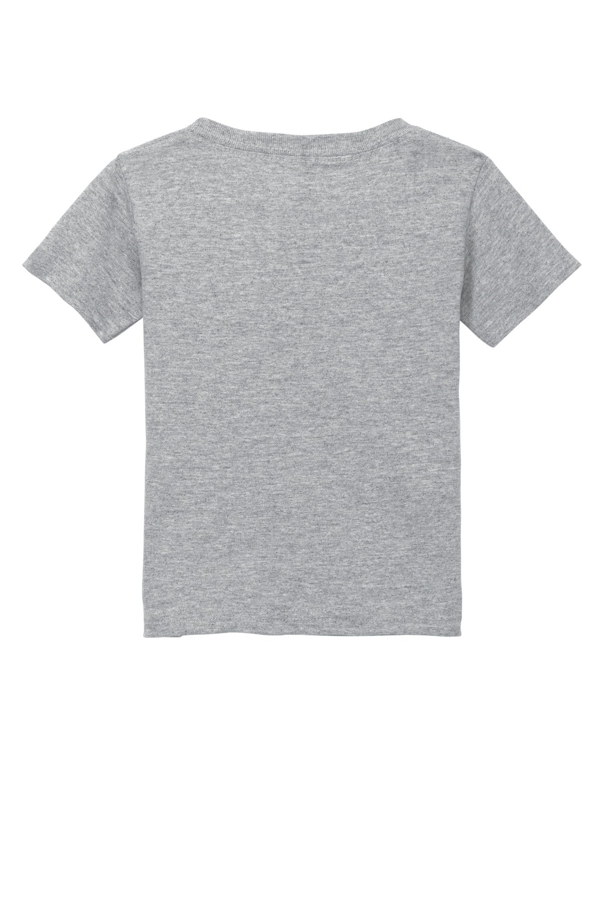 Rear View of Sport Grey Gildan Heavy Cotton Toddler T-Shirt 5100P