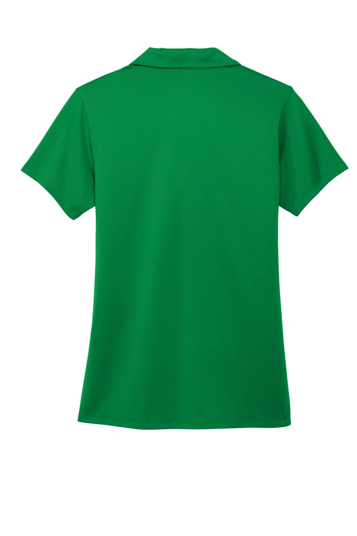 Rear View of SpringGrn Port Authority Women's Performance Staff Polo LK398