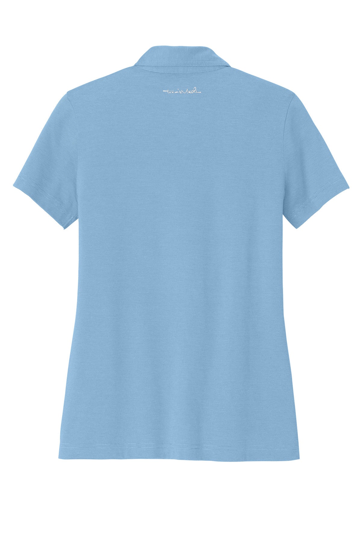 Rear View of StgBluHthr TravisMathew Women's Sunnyvale Polo TM1LD005