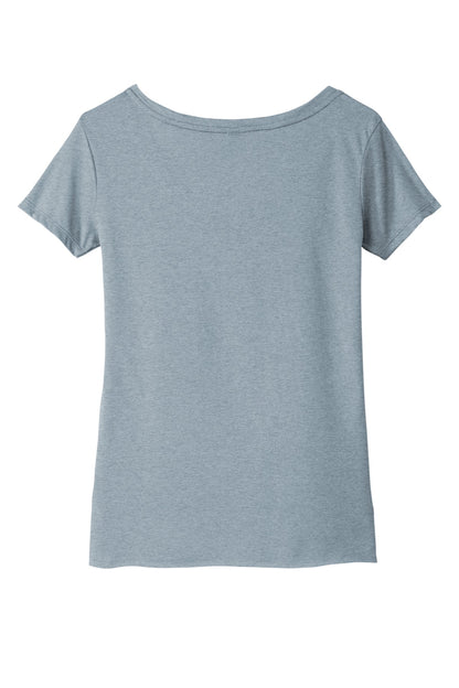 Rear View of StnwshDnm Next Level Apparel Women's Festival Scoop Neck Tee. NL5030