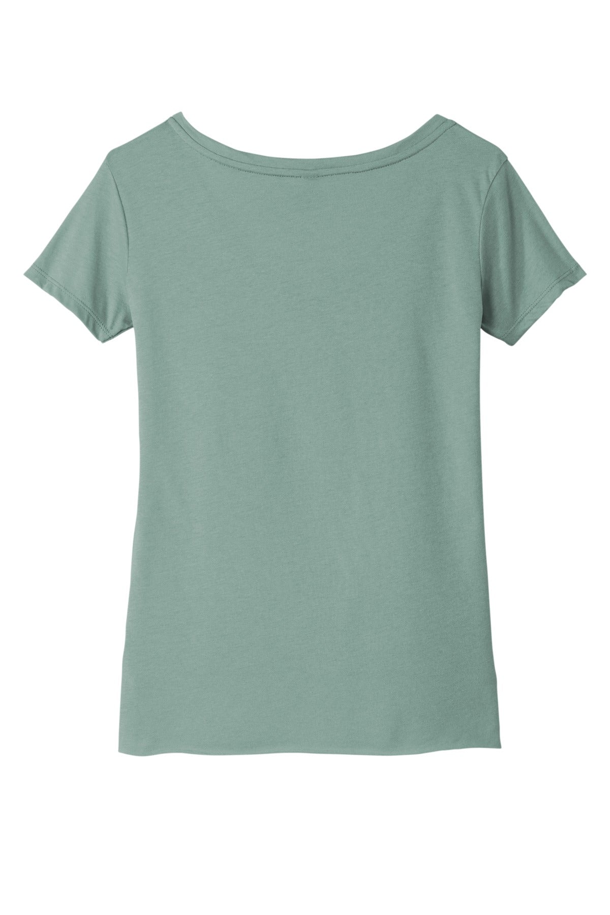 Rear View of StnwshGrn Next Level Apparel Women's Festival Scoop Neck Tee. NL5030