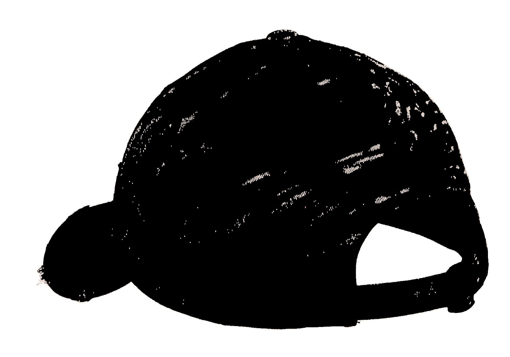 Rear View of Stone District Distressed Cap. DT600