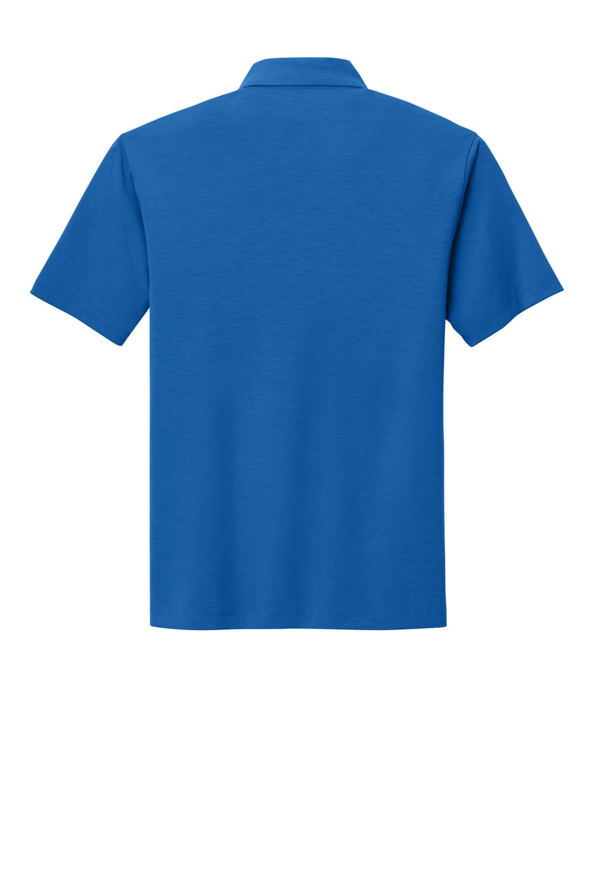 Rear View of Strong Blue Port Authority Cotton Touch Performance Polo. K568