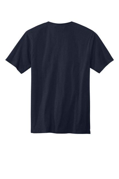 Rear View of StrongNavy Volunteer Knitwear All-American Pocket Tee VL100P