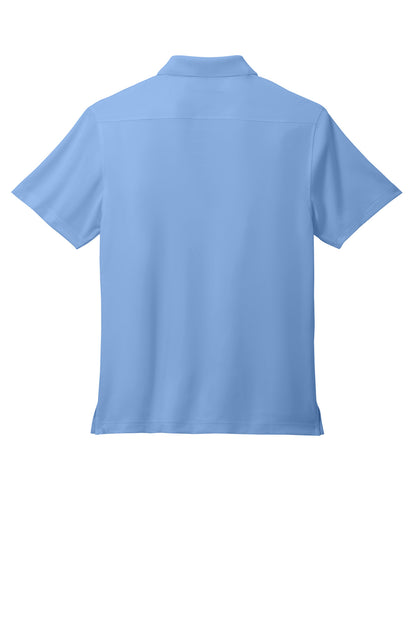 Rear View of SwissBlue Port Authority City Stretch Flat Knit Polo K683