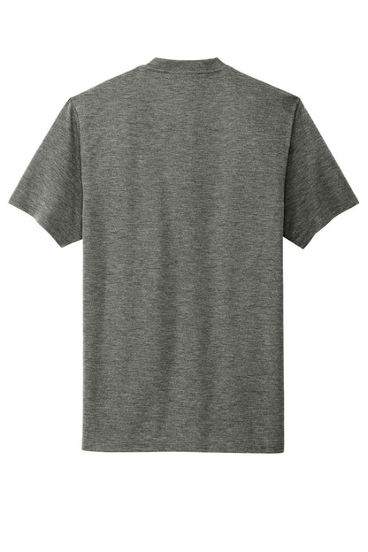 Rear View of TarmacGrey OGIO Evolution Henley OG148