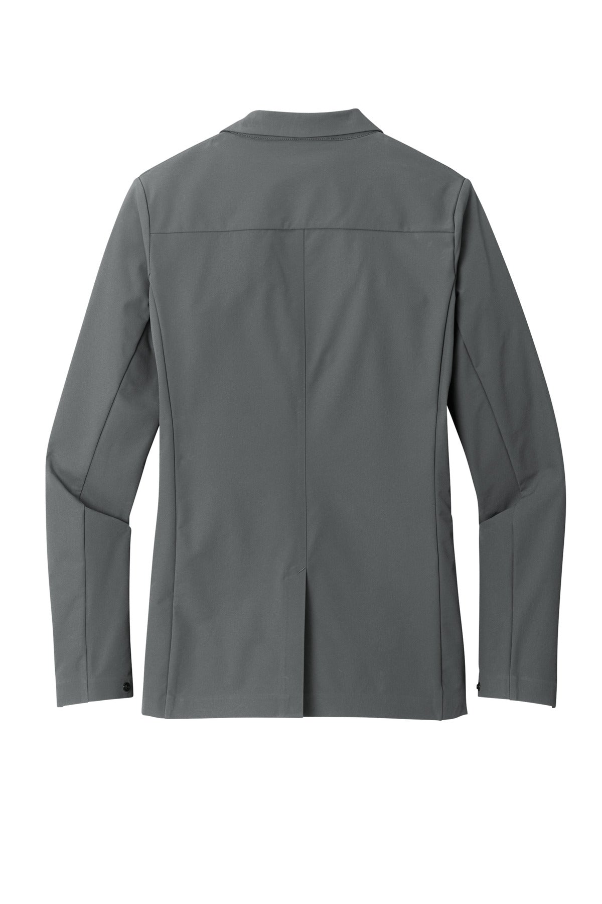 Rear View of TarmacGrey OGIO Women's Fusion Blazer LOG824