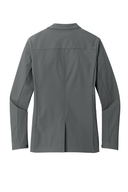 Rear View of TarmacGrey OGIO Women's Fusion Blazer LOG824