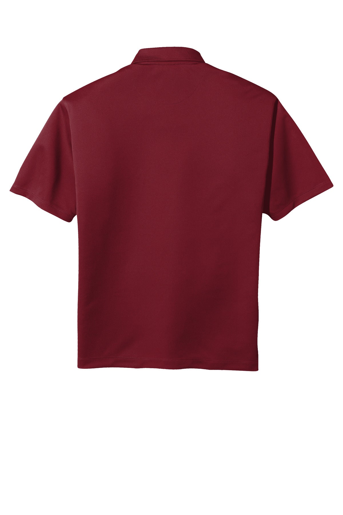 Rear View of Team Red Nike Tech Basic Dri-FIT Polo. 203690