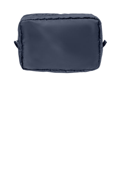 Rear View of TitanBlue Port Authority Stash Dimensional Pouch (5-Pack) BG916