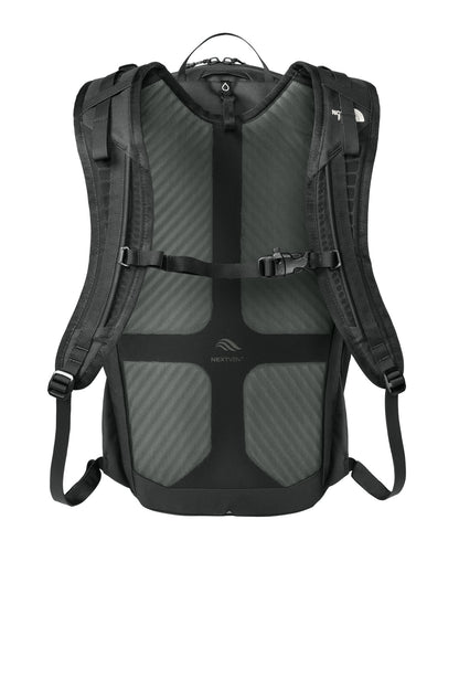 Rear View of TNFBlack The North Face 18L Backpack NF0A8BSH