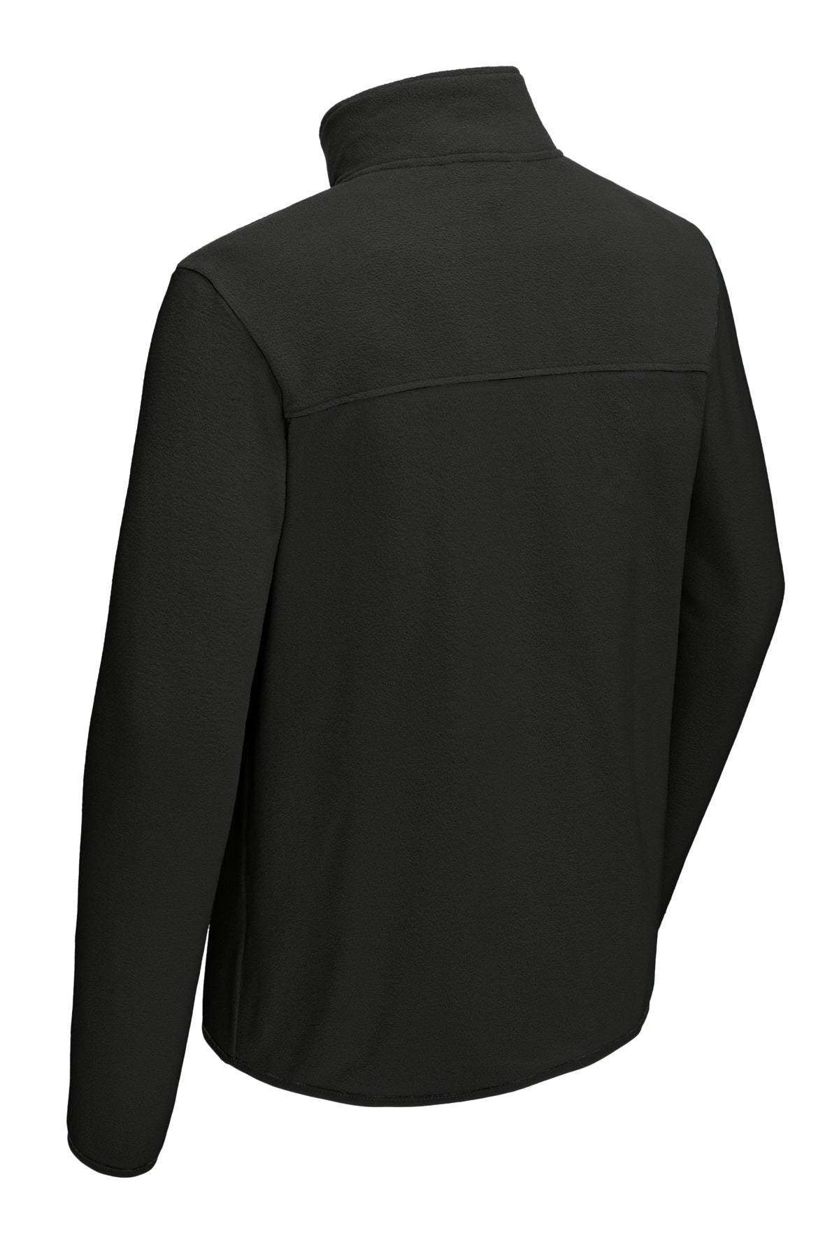 Rear View of TNFBlack The North Face Glacier 1/4-Zip Fleece NF0A7V4L