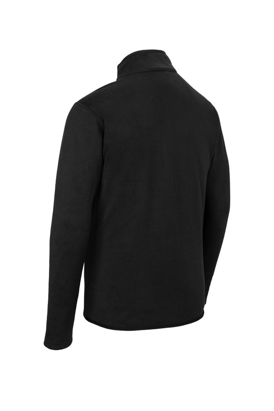 Rear View of TNFBlack The North Face Skyline 1/2-Zip Fleece NF0A7V63