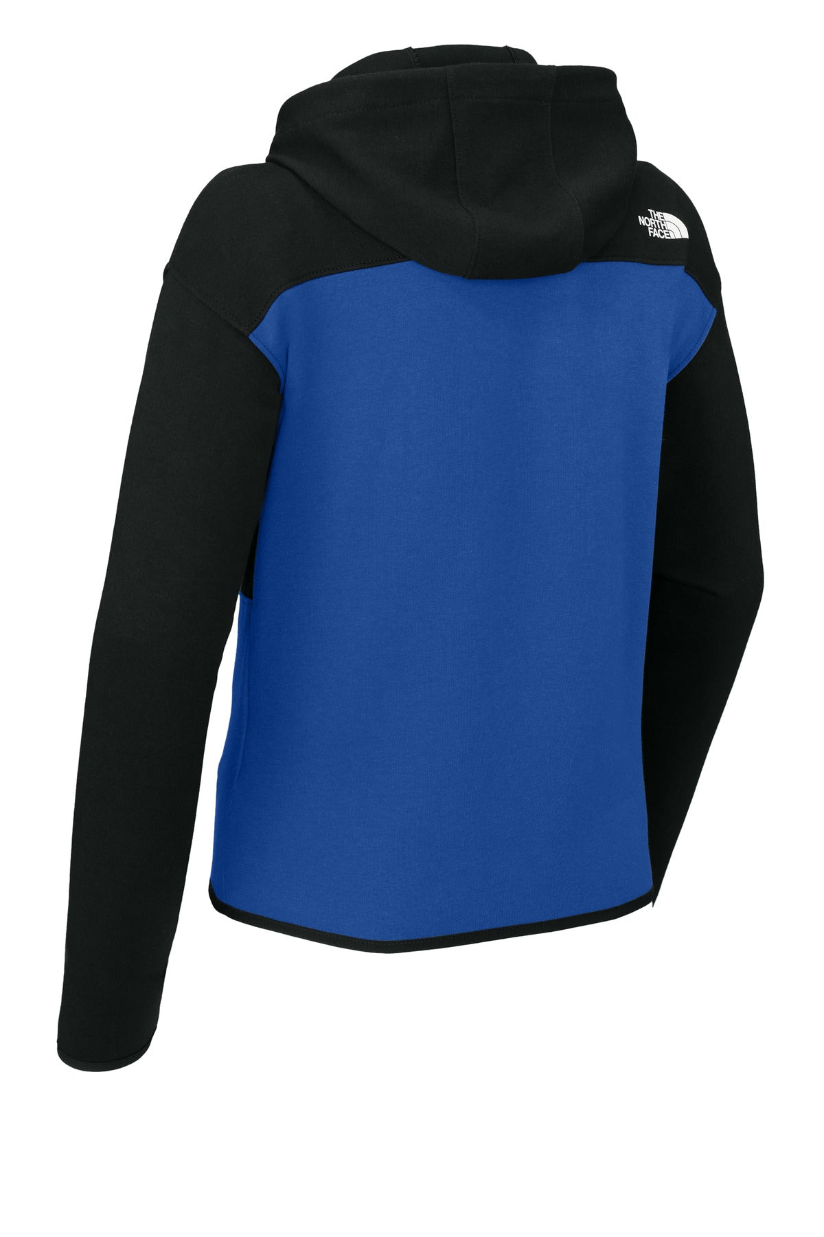 Rear View of TNFB/TNFBk The North Face Women's Double-Knit Full-Zip Hoodie NF0A8BUT