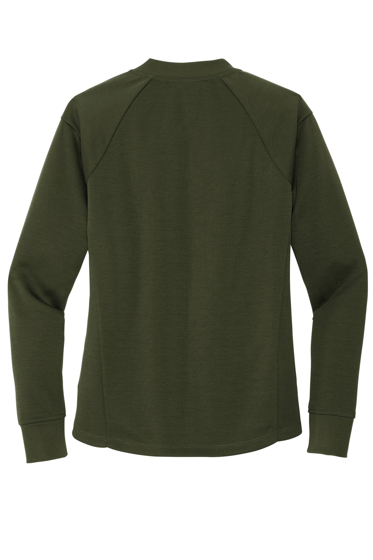 Rear View of TownsendGn Mercer+Mettle Women's Double-Knit Bomber MM3001