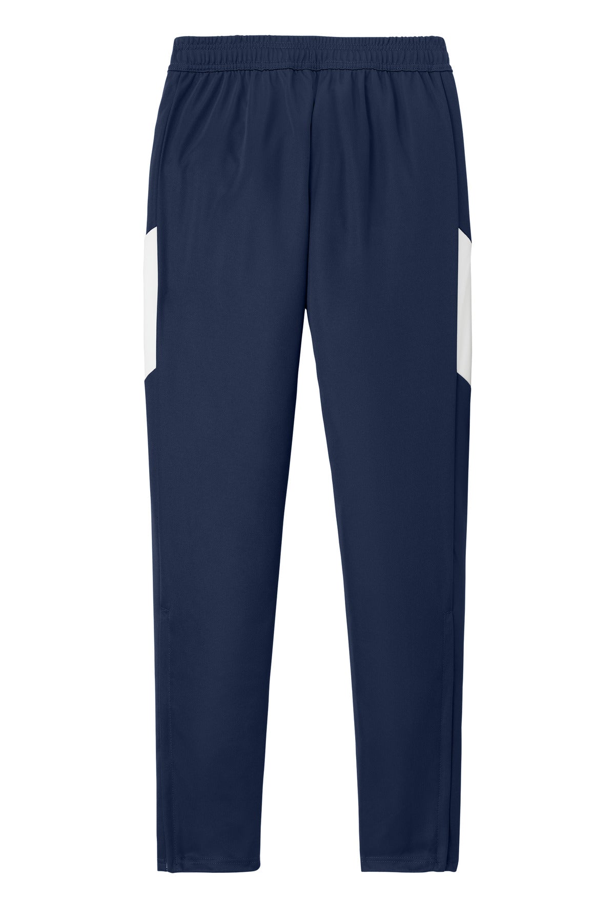 Rear View of TrNv/White Sport-Tek Travel Pant PST800