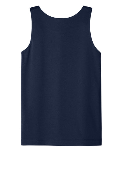 Rear View of TrNv/White Sport-Tek Youth PosiCharge Competitor Rev Tank YST551