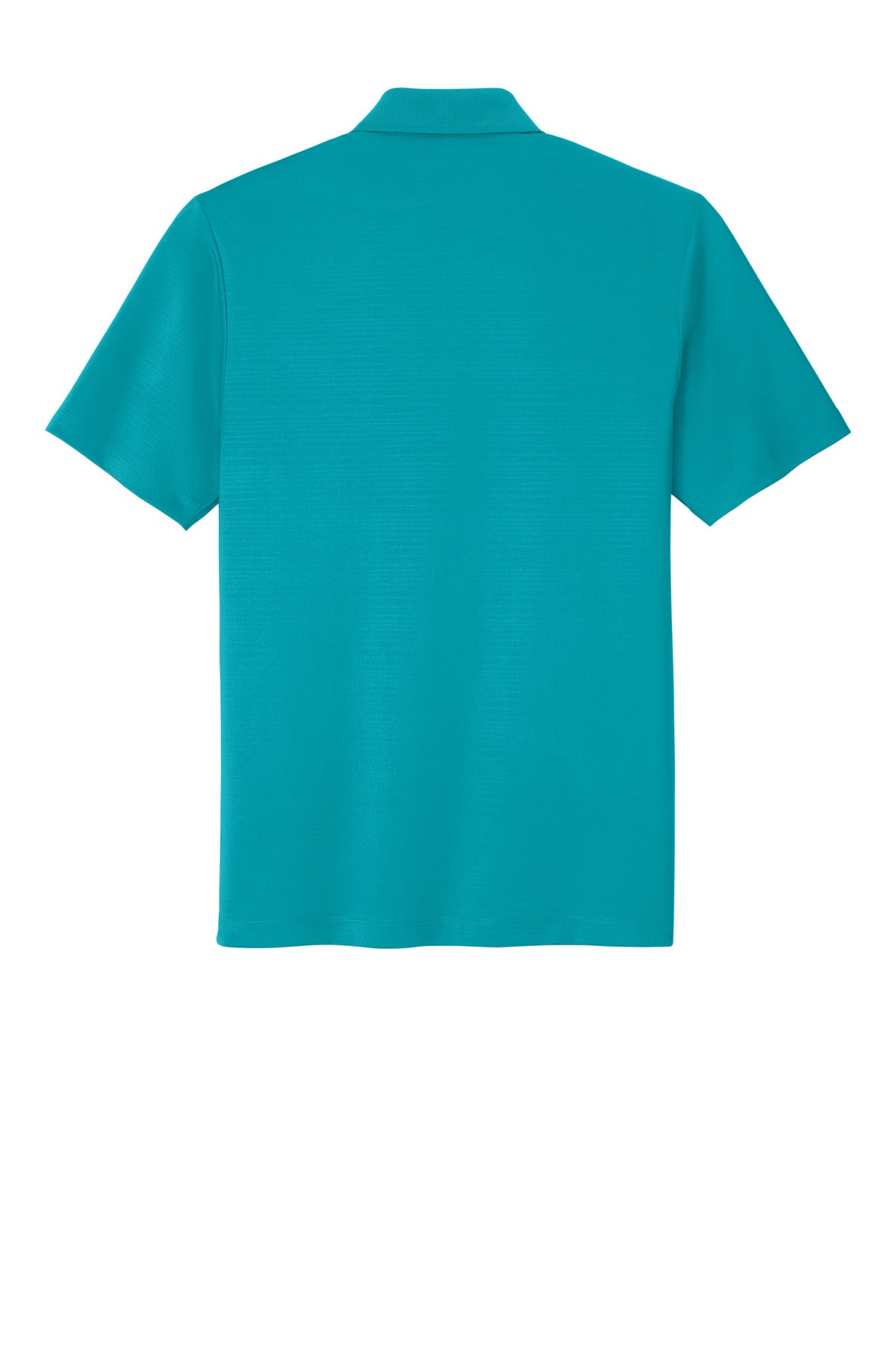Rear View of Tropic Blue Port Authority Eclipse Stretch Polo. K587