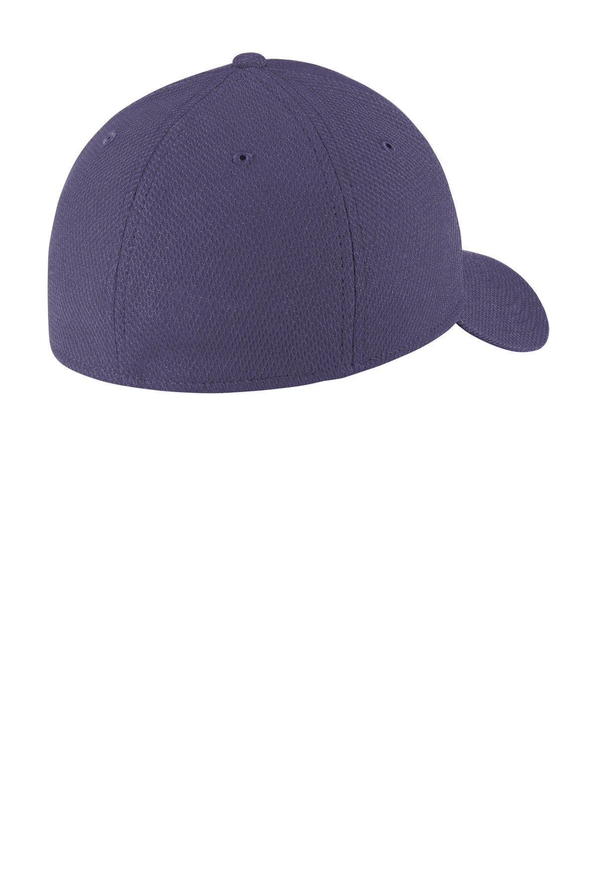 Rear View of True Navy New Era Diamond Era Stretch Cap. NE1121