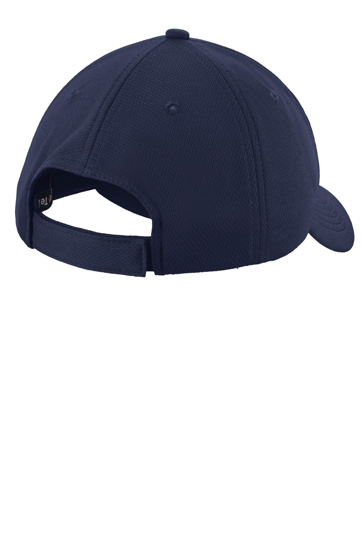Rear View of True Navy Sport-Tek PosiCharge RacerMesh Cap. STC26