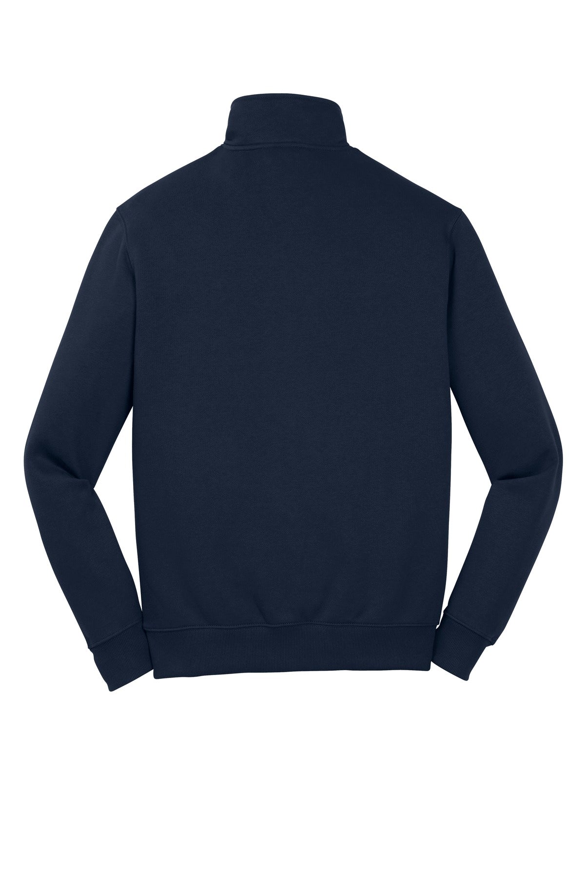 Rear View of True Navy Sport-Tek Tall 1/4-Zip Sweatshirt. TST253
