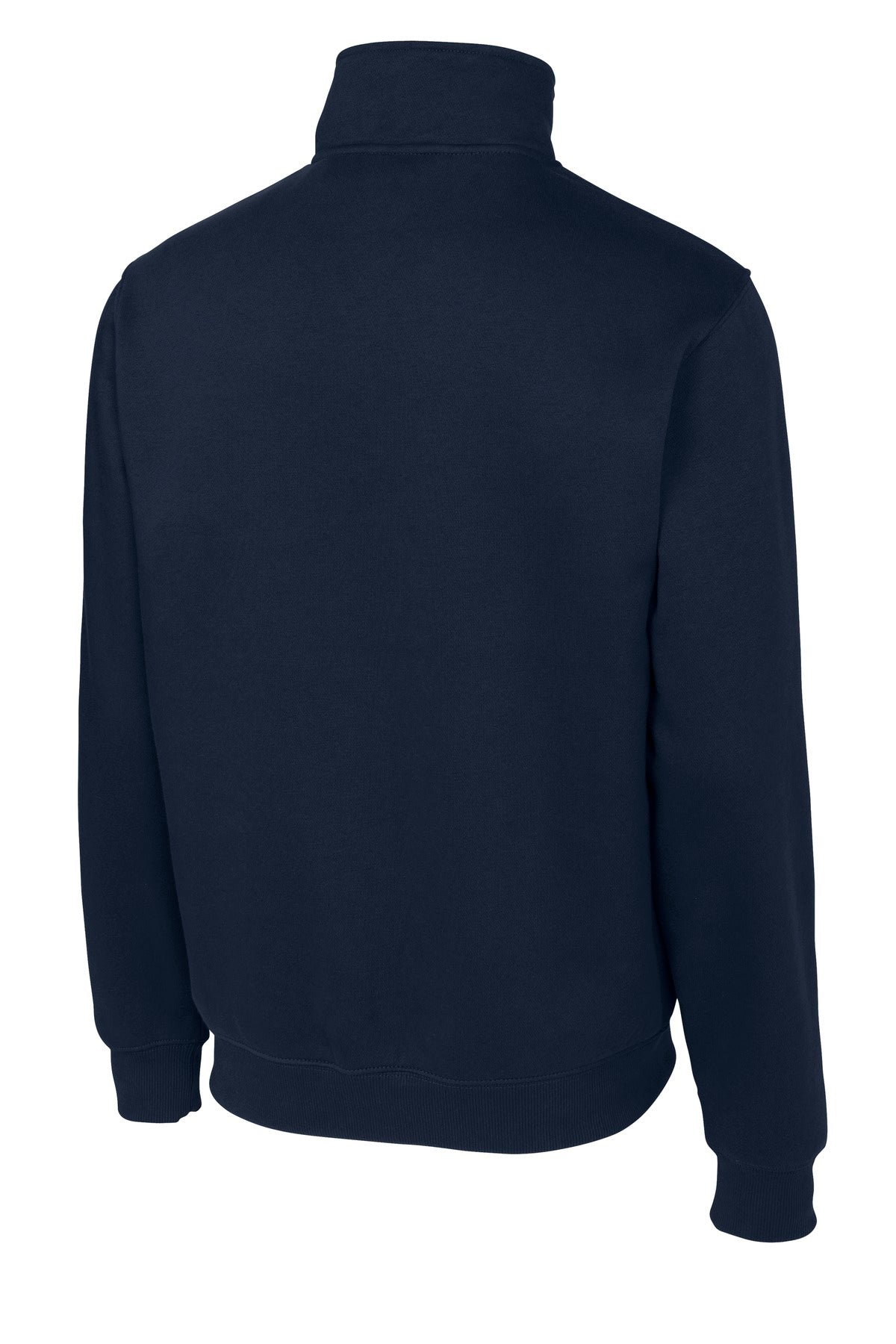 Rear View of True Navy Sport-Tek Tall 1/4-Zip Sweatshirt. TST253