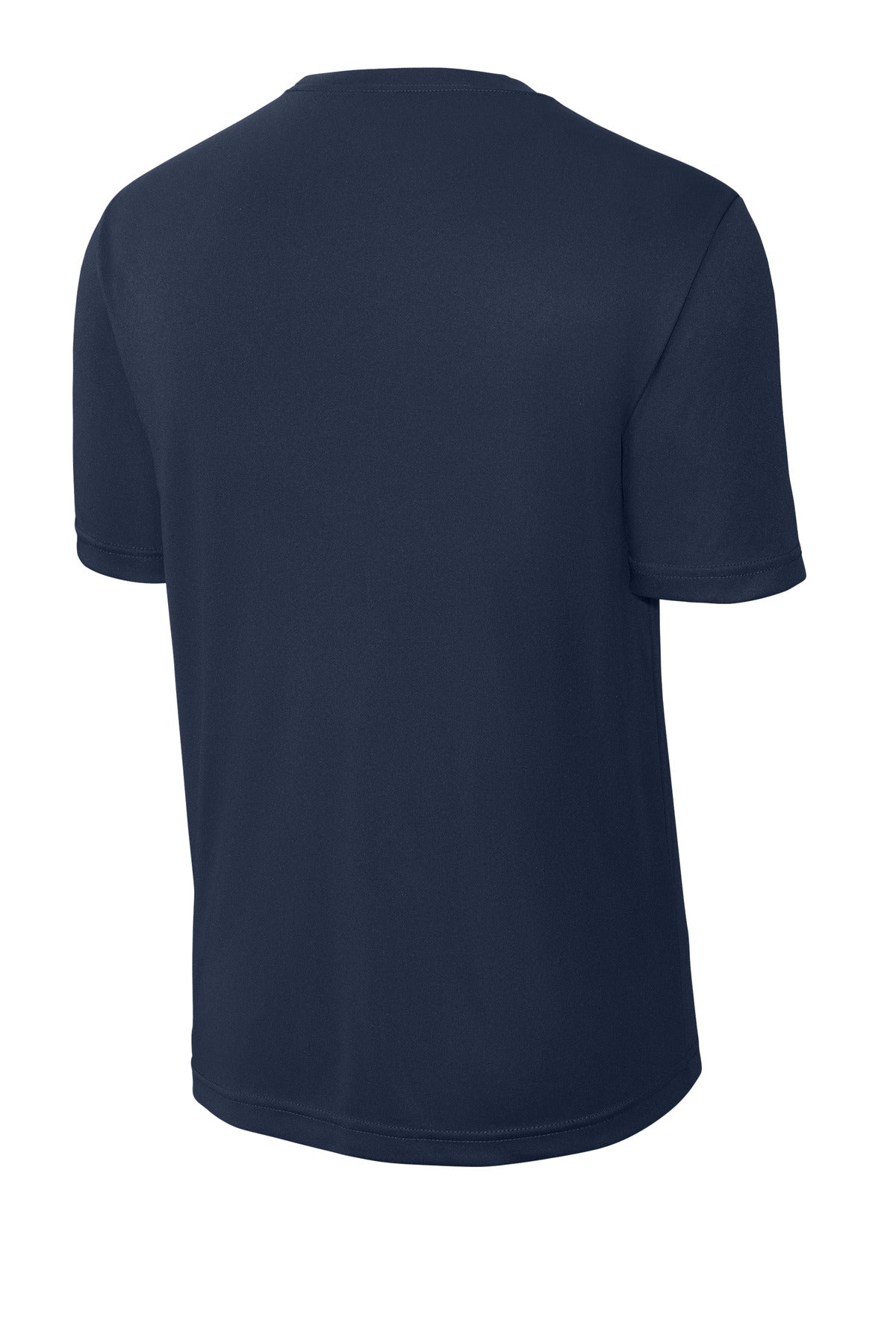 Rear View of True Navy Sport-Tek Tall PosiCharge Competitor Tee. TST350