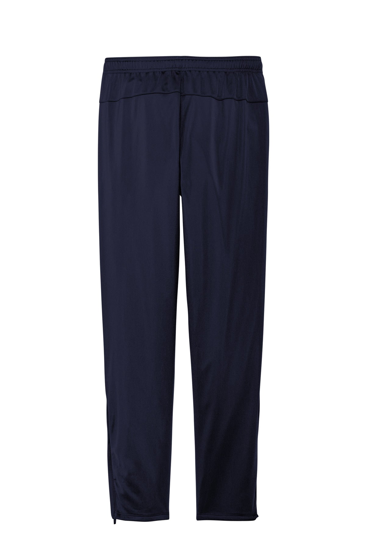 Rear View of True Navy Sport-Tek Tricot Track Jogger. PST95