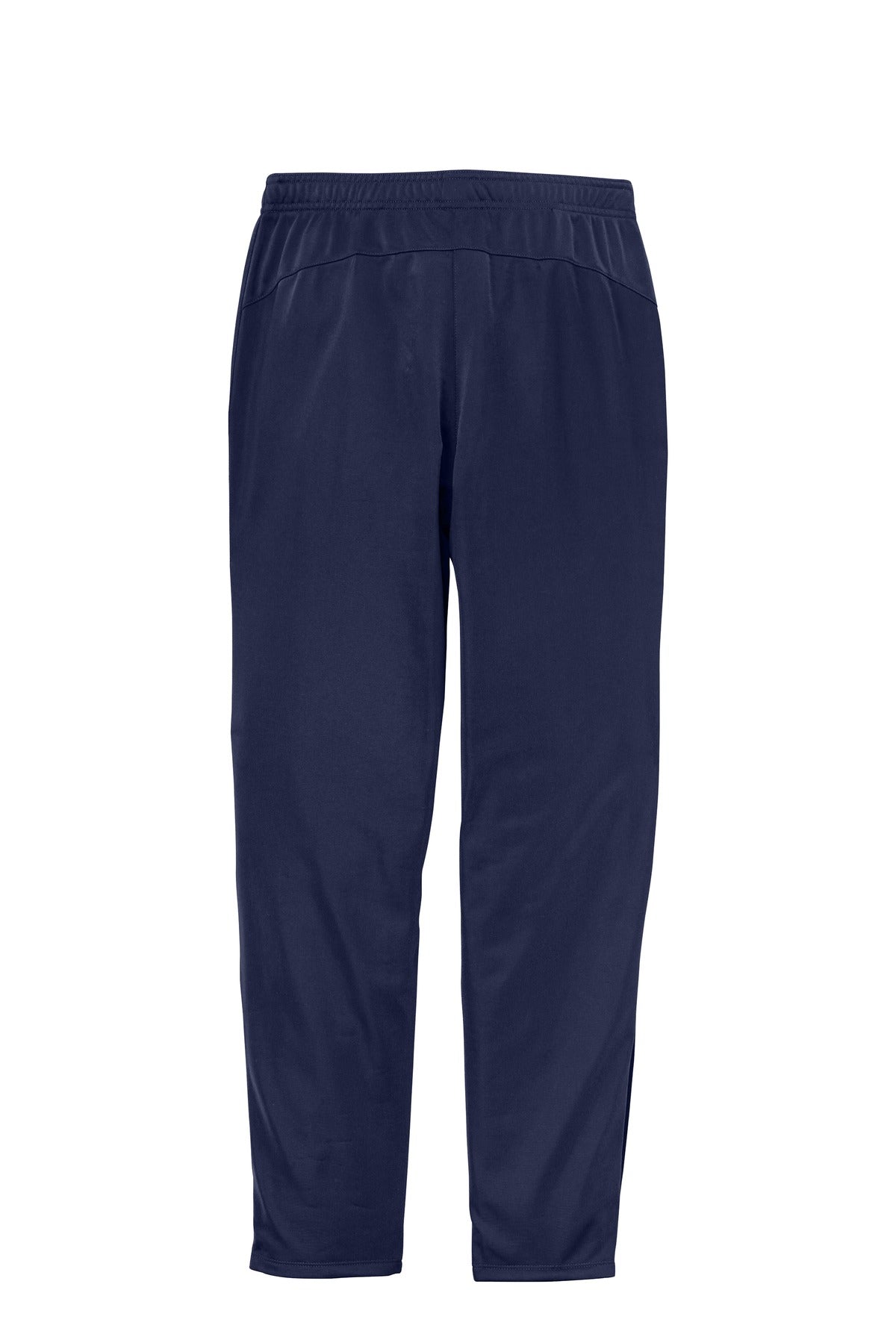 Rear View of True Navy Sport-Tek Women's Tricot Track Jogger. LPST95