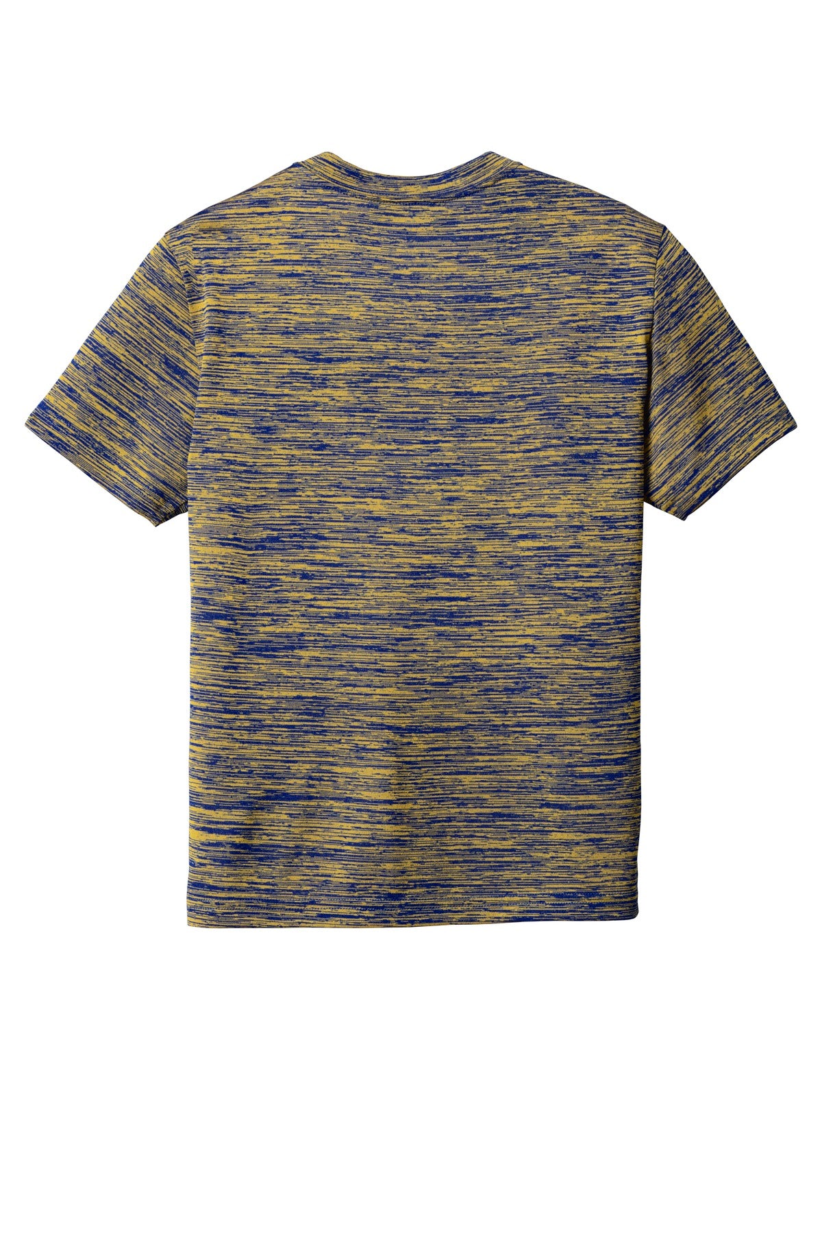 Rear View of True Roy-Gd El Sport-Tek Youth PosiCharge Electric Heather Tee. YST390