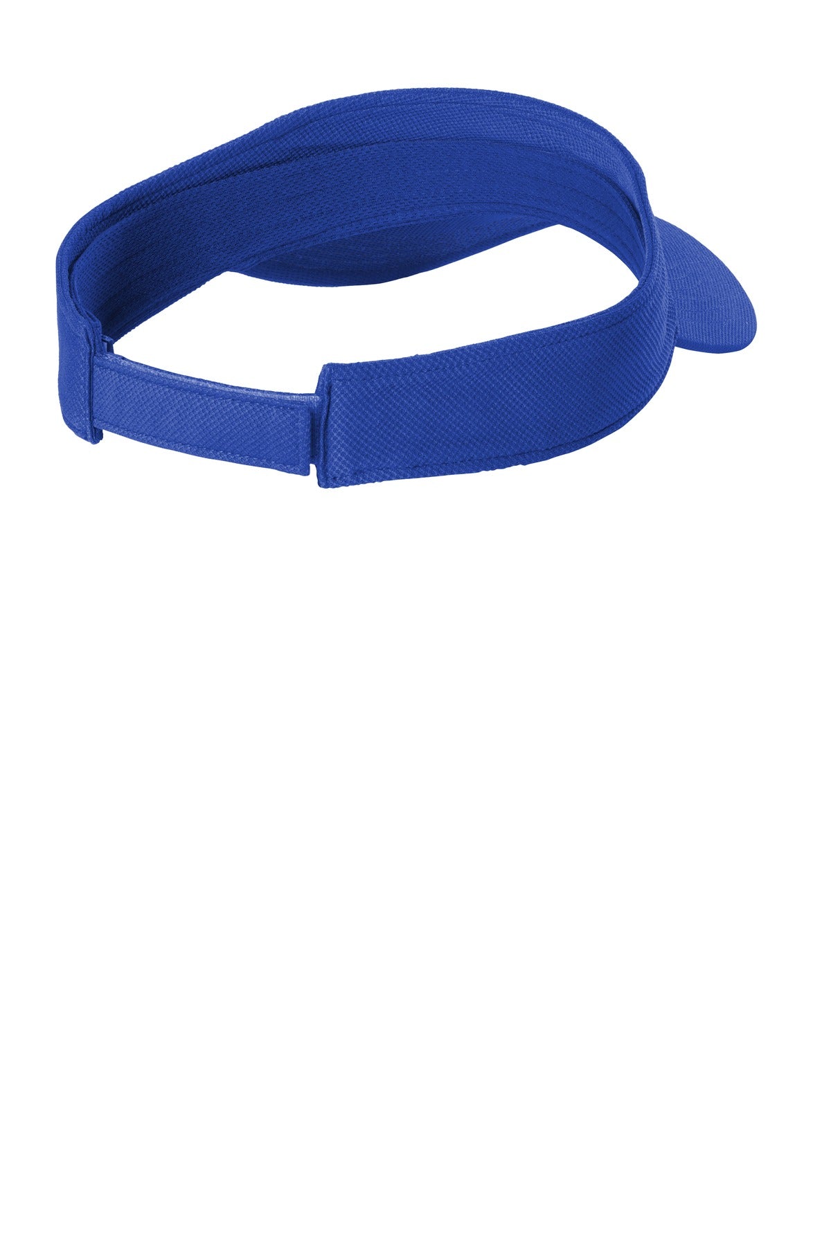 Rear View of True Royal Sport-Tek Action Visor. STC51