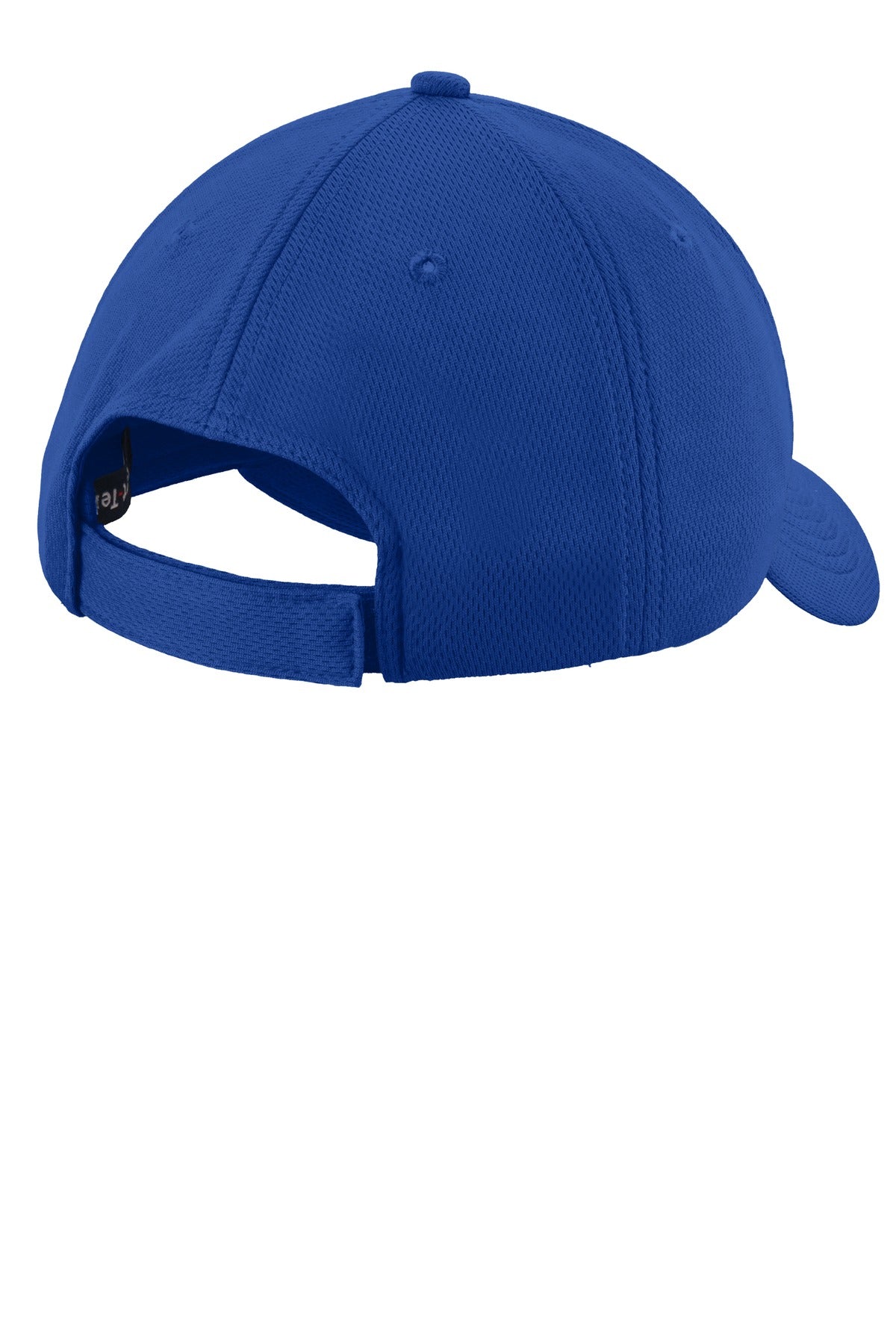 Rear View of True Royal Sport-Tek PosiCharge RacerMesh Cap. STC26