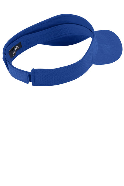 Rear View of True Royal Sport-Tek PosiCharge RacerMesh Visor. STC27