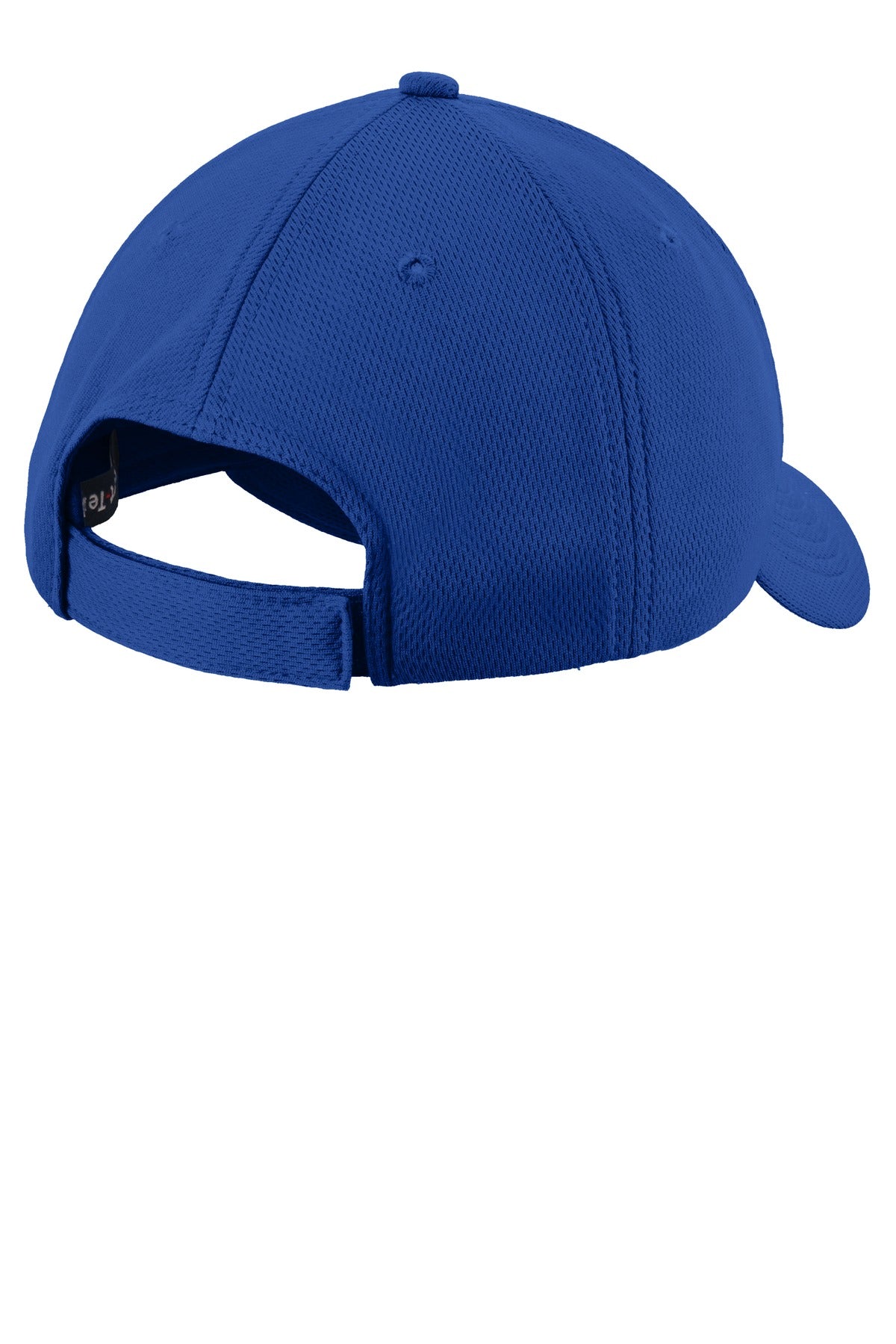 Rear View of True Royal Sport-Tek Youth PosiCharge RacerMesh Cap. YSTC26