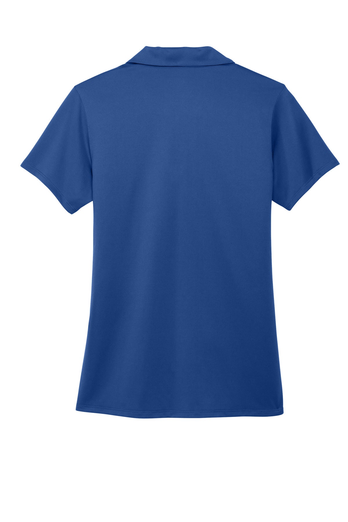 Rear View of TrueBlue Port Authority Women's Performance Staff Polo LK398