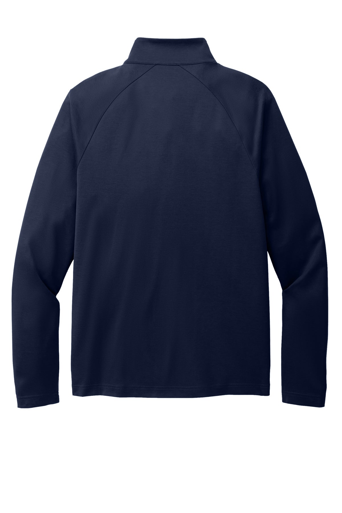 Rear View of TrueNavy Port Authority C-FREE Cypress 1/4-Zip K870