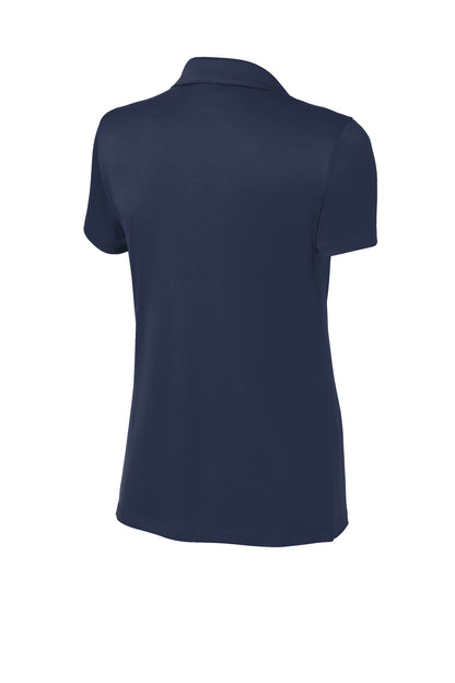 Rear View of TrueNavy Sport-Tek Women's PosiCharge Re-Compete Polo LST725