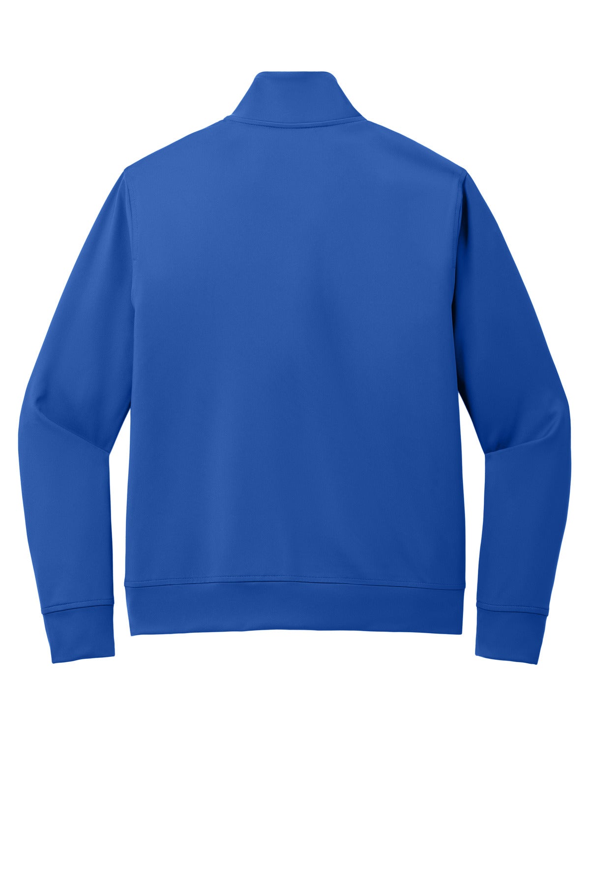 Rear View of TrueRoyal Port Authority C-FREE Double Knit Full-Zip K881