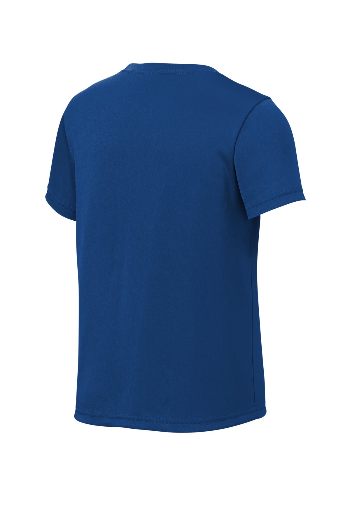 Rear View of TrueRoyal Sport-Tek Youth PosiCharge Re-Compete Tee YST720