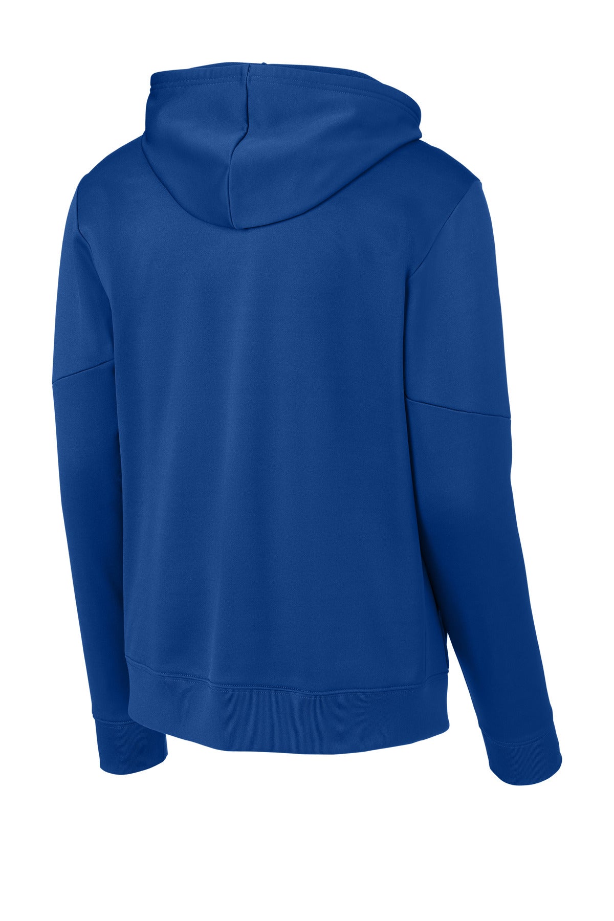 Rear View of TRy/White Sport-Tek Sport-Wick Fleece United Pullover Hoodie ST255