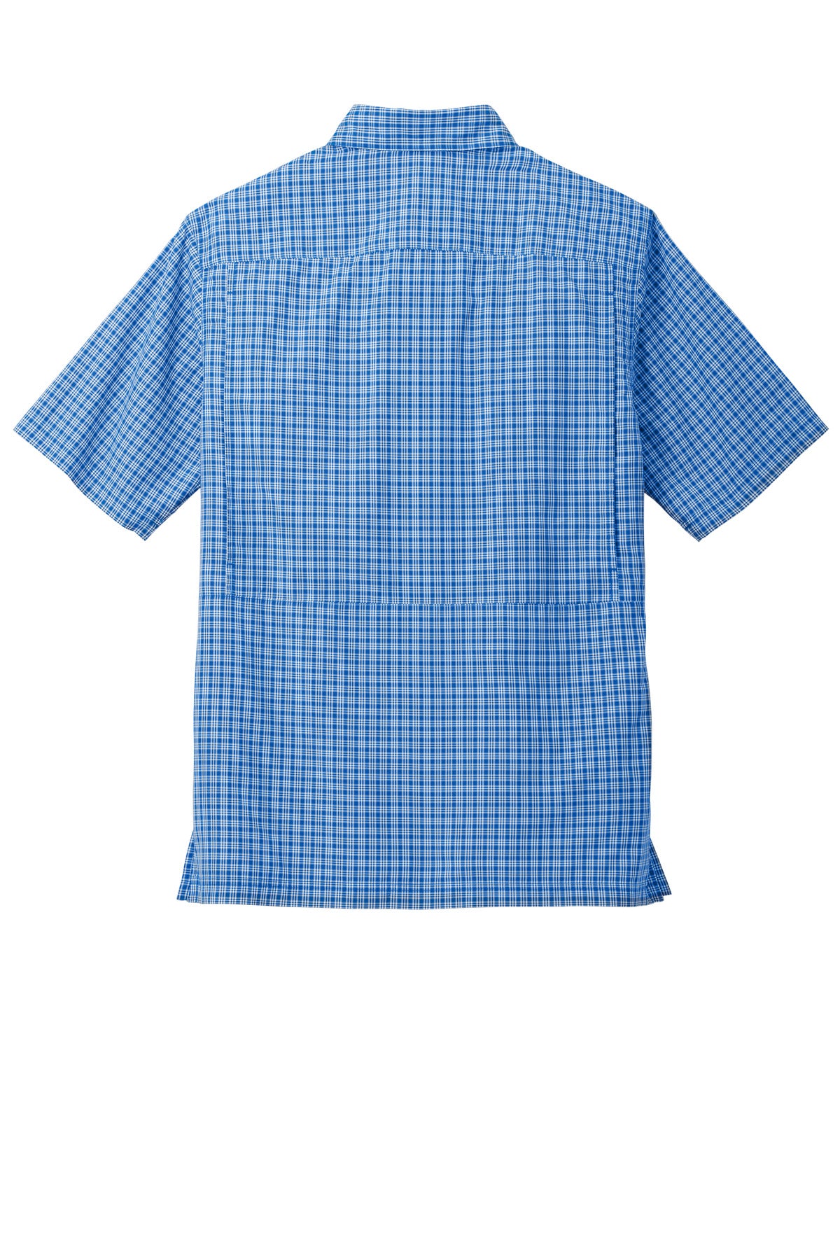 Rear View of TRy/WMinPd Port Authority Short Sleeve UV Daybreak Shirt W961