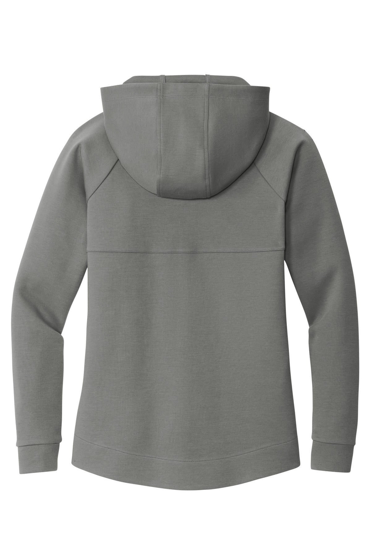 Rear View of TurboGrey OGIO Women's Bolt Full-Zip Hoodie LOG850